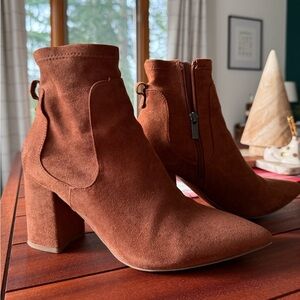 Target A New Day Faux-Suede Ankle Boots
